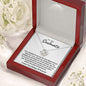 To My Soulmate Love Knot Necklace | You Make Me A Better Person