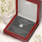 To My Soulmate Love Knot Necklace | I Love You Forever And Always
