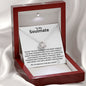 To My Soulmate Love Knot Necklace | I'm About To Rock Your World