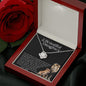 To My Beautiful Daughter Love Knot Necklace | I Am Here For You Always & Forever