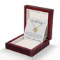 To My Beautiful Wife Love Knot Necklace | I Only Think Of You