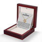 To My Soulmate Love Knot Necklace | I'm About To Rock Your World