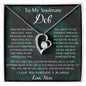 To My Soulmate Deb Forever Love Necklace | I Found My Missing Piece| Love, Steve