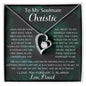 To My Soulmate Christie Forever Love Necklace | I Found My Missing Piece