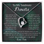 To My Soulmate Deneita Forever Love Necklace | I Found My Missing Piece | Love, Tom