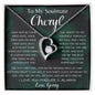 To My Soulmate Cheryl Forever Love Necklace | I Found My Missing Piece | Love, Gerry