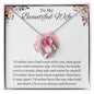 To My Beautiful Wife Forever Love Necklace