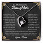 To My Beautiful Daughter Necklace Gift For Daughter Birthday Gift For Daughter From Mom