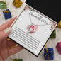 To My Beautiful Wife Forever Love Necklace