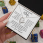 To My Beautiful Wife Forever Love Necklace | I May Not Be Your First Date