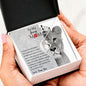 To My Loving Mom Forever Love Necklace | No Way I can Pay You Back