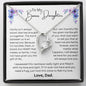 To My Bonus Daughter Forever Love Necklace | Family Isn't Always Blood