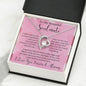 To My Beautiful Soulmate Forever Love Necklace | I Can't Live Without You