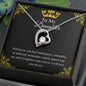 To My Daughter Forever Love Necklace