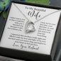 To My Beautiful Wife Forever Love Necklace | I May Not Be Your First Date