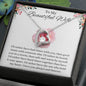 To My Beautiful Wife Forever Love Necklace