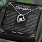 To My Beautiful Daughter Necklace Gift For Daughter Birthday Gift For Daughter From Mom