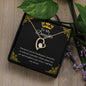 To My Daughter Forever Love Necklace