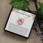 To My Beautiful Wife Forever Love Necklace
