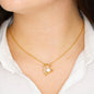 To My Bonus Daughter Forever Love Necklace | Family Isn't Always Blood
