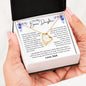 To My Bonus Daughter Forever Love Necklace | Family Isn't Always Blood