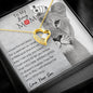 To My Loving Mom Forever Love Necklace | No Way I can Pay You Back
