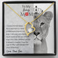 To My Loving Mom Forever Love Necklace | No Way I can Pay You Back