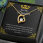 To My Daughter Forever Love Necklace