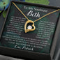 To My Soulmate Beth Forever Love Necklace | I Found My Missing Piece