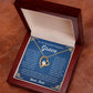 To My Beautiful Daughter, Grace Forever Love Necklace | Never Forget That I Love You.