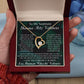 To My Soulmate Shawna "Mitz" Valencia Forever Love Necklace