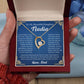 To My Beautiful Daughter Nadia Forever Love Necklace | Never Forget That I Love You