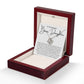 To My Beautiful Bonus Daughter Love Knot Necklace From Mom
