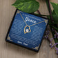 To My Beautiful Daughter, Grace Forever Love Necklace | Never Forget That I Love You.