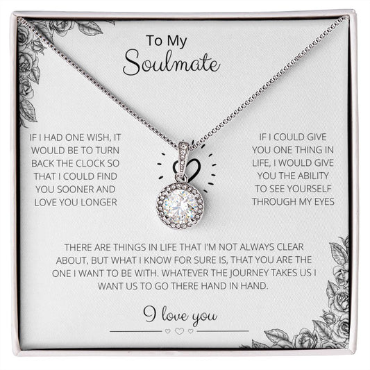 To My Soulmate Eternal Hope Necklace