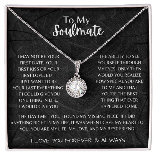 To My Soulmate Eternal Hope Necklace