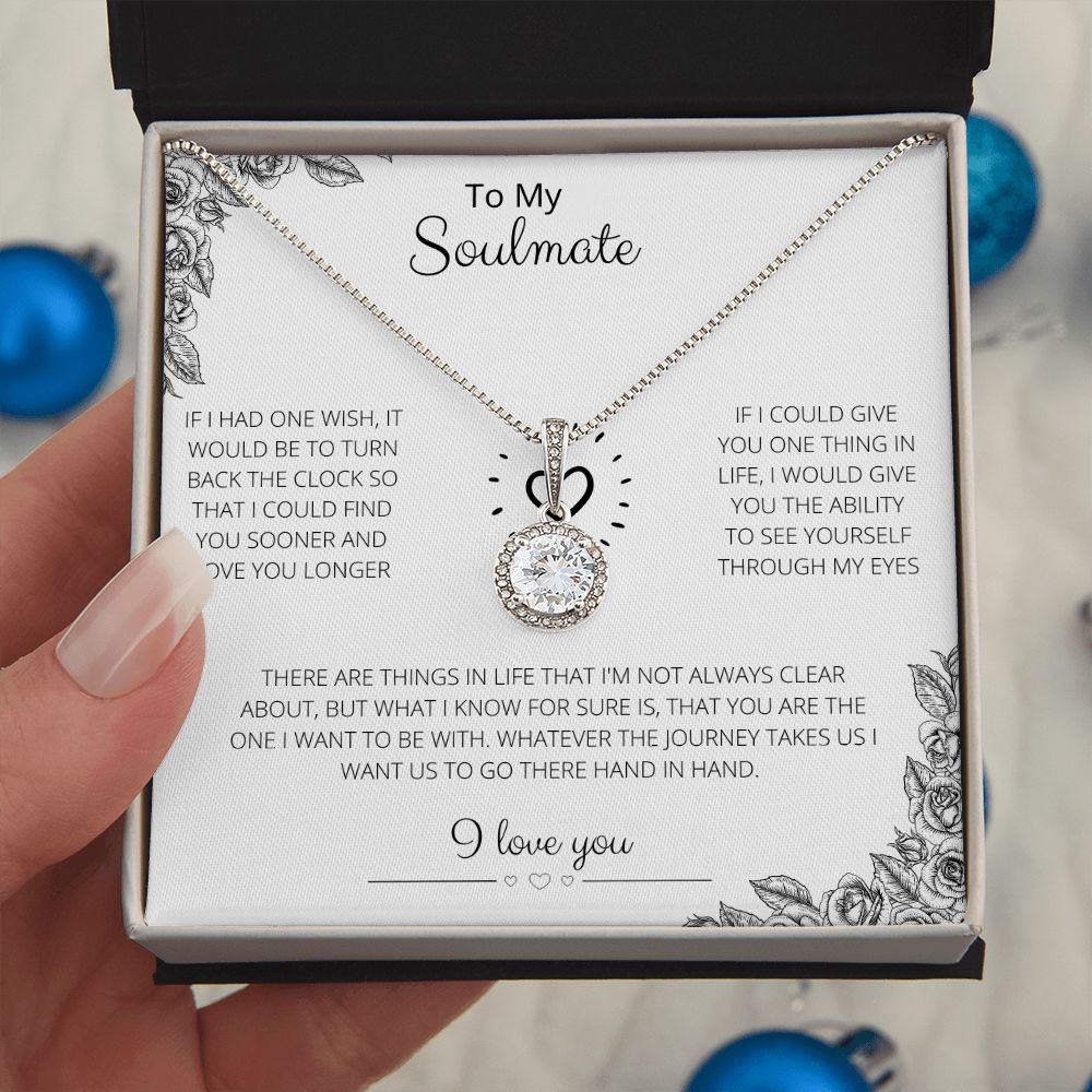 To My Soulmate Eternal Hope Necklace