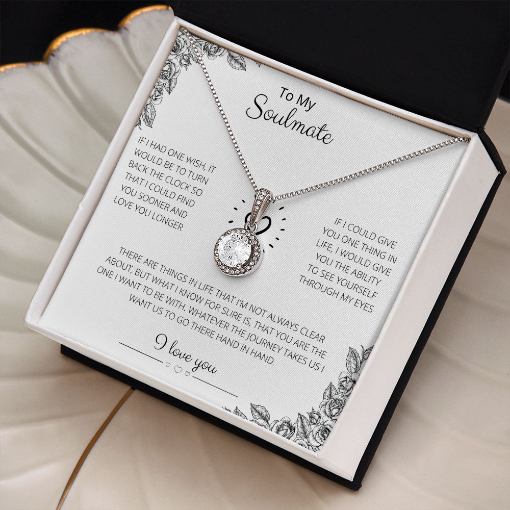 To My Soulmate Eternal Hope Necklace