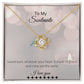 To My Soulmate Love Knot Necklace