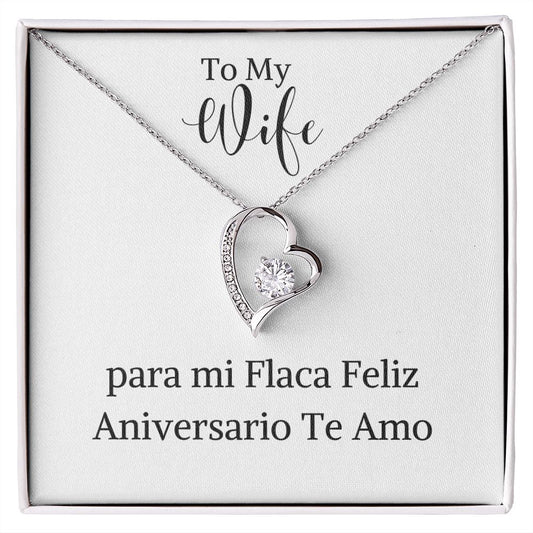 Para mi Flaca Feliz Aniversario Te Amo