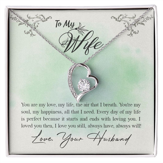 To My Wife Forever Love Necklace | You Are My Love, My Life