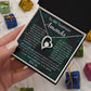 To My Soulmate Amanda Forever Love Necklace