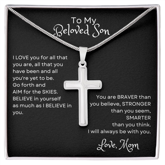 To My Son, Keepsake Gift For Son, Gift For Son From Mom